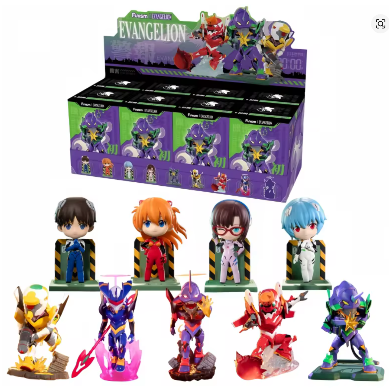[In Stock]FUNISM EVANGELION Series Figures Vol.1 Blind Box