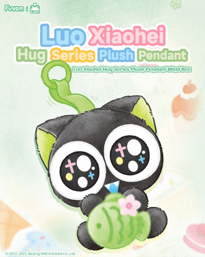 [In Stock]FUNISM Luo Xiaohei Hug Series Plush Pendant Blind Box