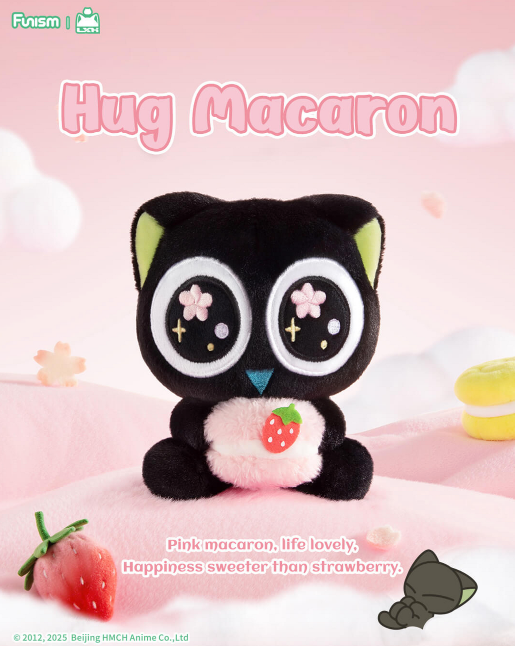 [In Stock]FUNISM Luo Xiaohei Hug Series Plush Pendant Blind Box