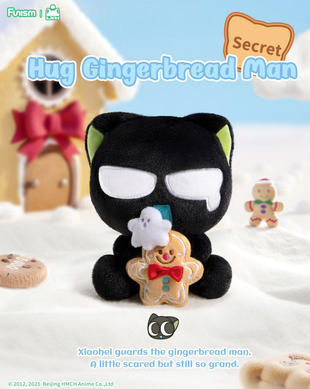 [In Stock]FUNISM Luo Xiaohei Hug Series Plush Pendant Blind Box