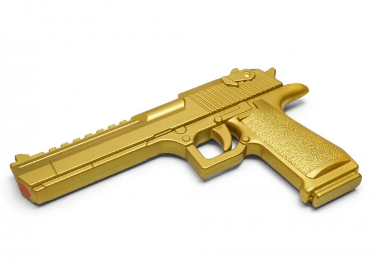12.75" Dead Pool Gold Desert Eagle Foam Prop Gun