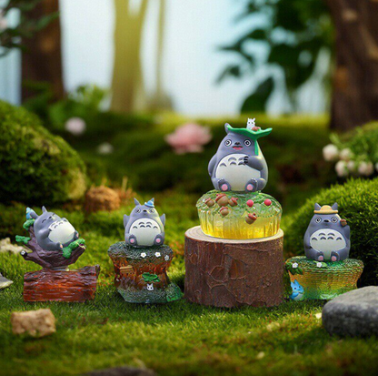 Fairy Tales In The Wheat Field Light-Up Rotating Figure Ghibli Blind Box