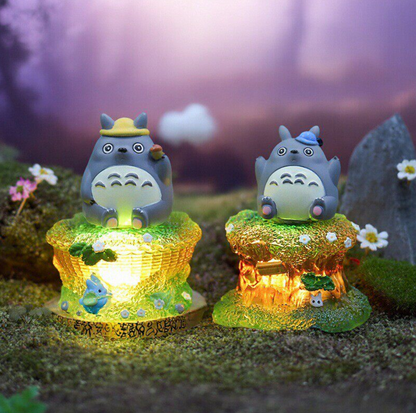 Fairy Tales In The Wheat Field Light-Up Rotating Figure Ghibli Blind Box