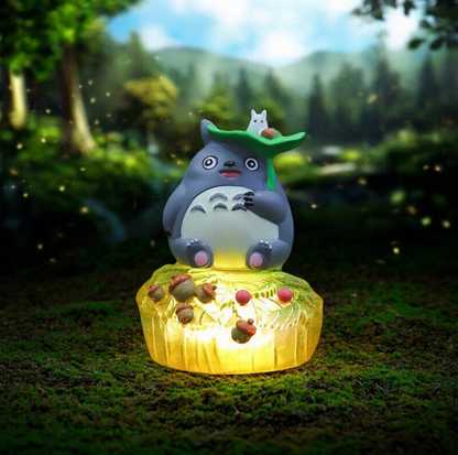 Fairy Tales In The Wheat Field Light-Up Rotating Figure Ghibli Blind Box
