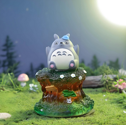 Fairy Tales In The Wheat Field Light-Up Rotating Figure Ghibli Blind Box