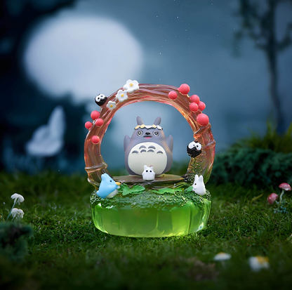 Fairy Tales In The Wheat Field Light-Up Rotating Figure Ghibli Blind Box
