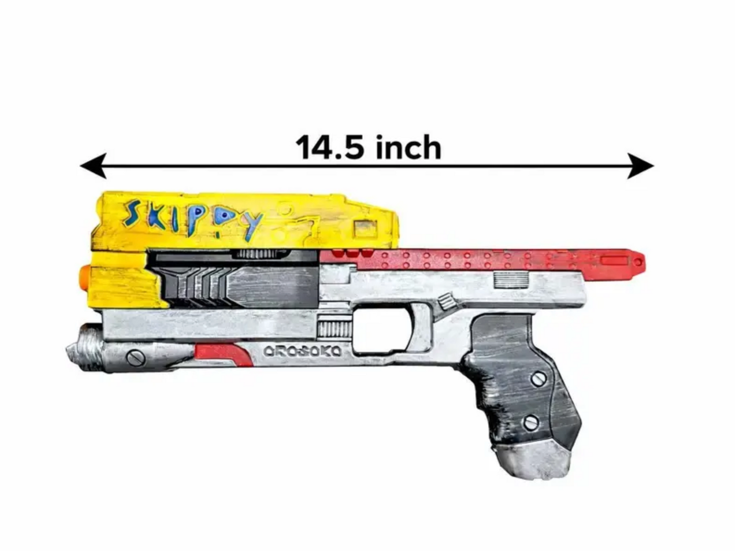 14.5" Cyberpunk Fantasy Skippy PU Foam Gun Prop