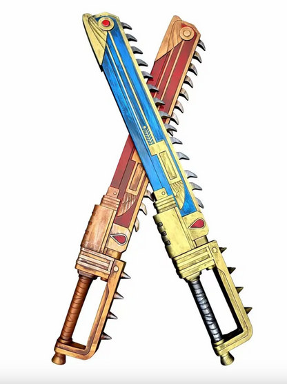47" Fantasy War Chainsword Foam Prop