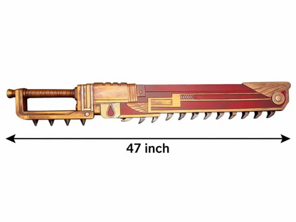 47" Fantasy War Chainsword Foam Prop