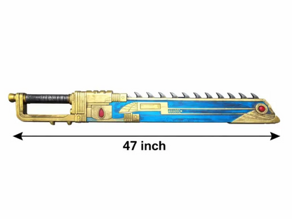 47" Fantasy War Chainsword Foam Prop