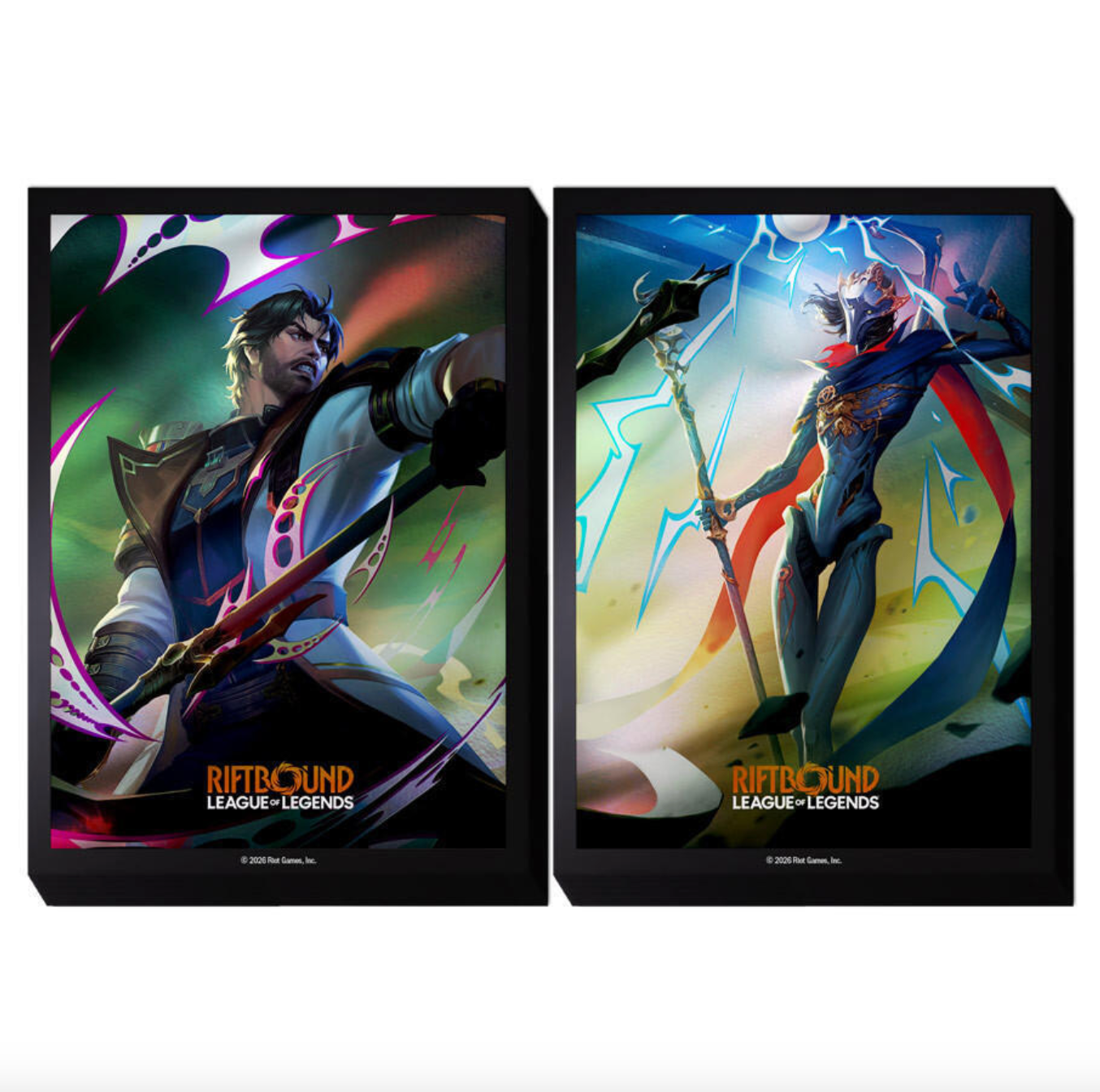 League of Legends Sleeves - Jace vs Viktor [English, 100 Pcs]