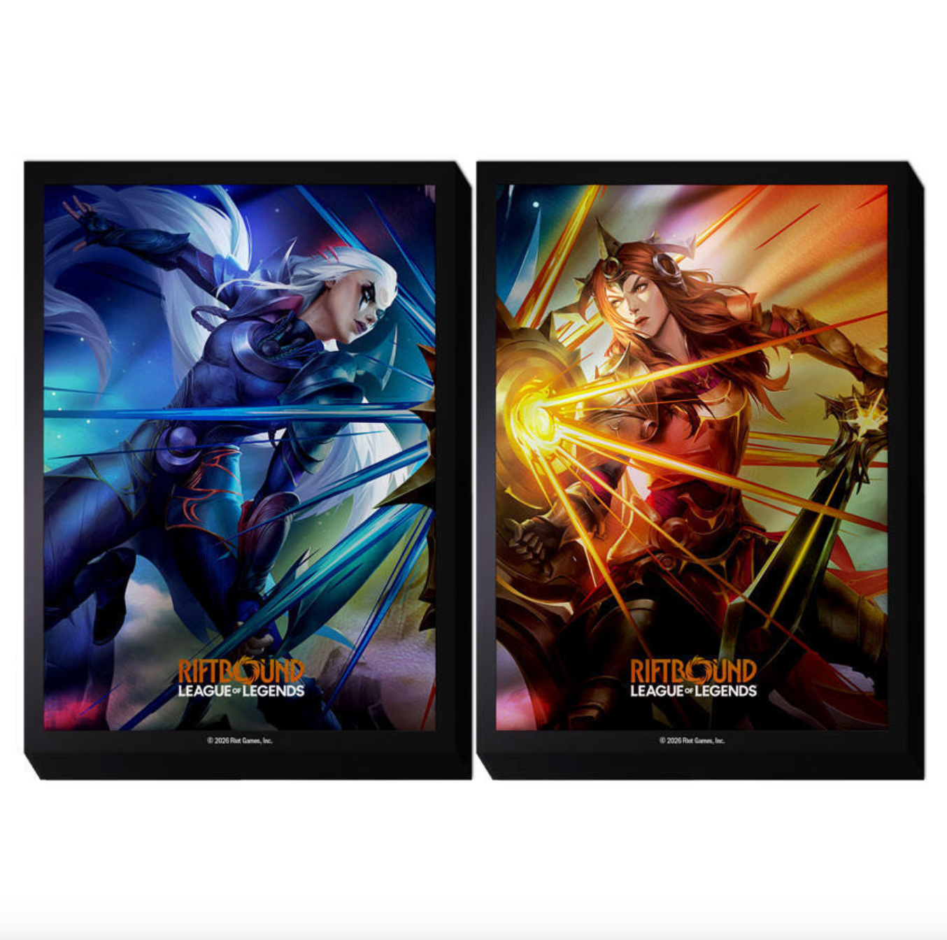 League of Legends Sleeves - Diana vs Leona [English, 100 Pcs]