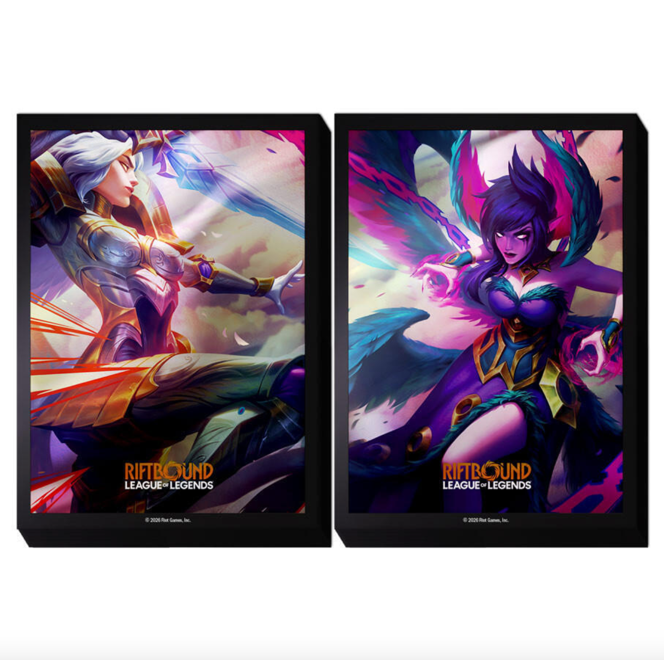 League of Legends Sleeves - Kayle vs Morgana [English, 100 Pcs]