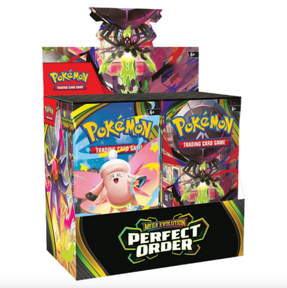 Mega Evolution Perfect Order Booster Box [English, 10 Cards]