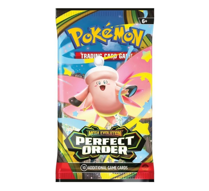 Mega Evolution Perfect Order Booster Box [English, 10 Cards]