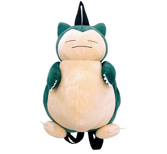 Official Snorlax Pokemon Plush Backpack