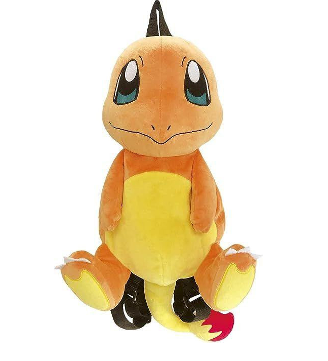 Charmander 17.5" Pokemon Plush Backpack