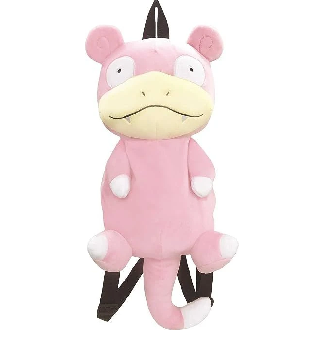 Slowpoke Pokemon Plush Backpack
