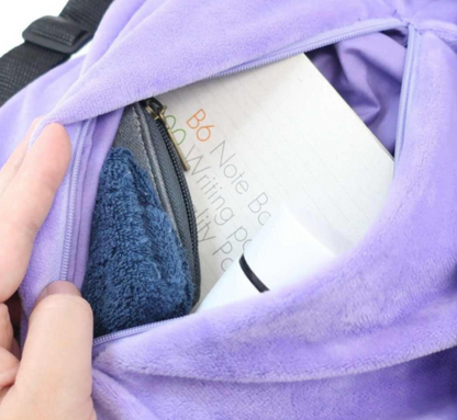 Official Ditto 14.5" Pokemon Plush Backpack