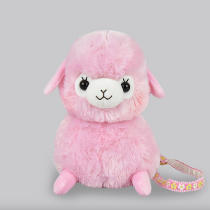 Baby Alpacasso Momo-chan Shoulder Bag Plush