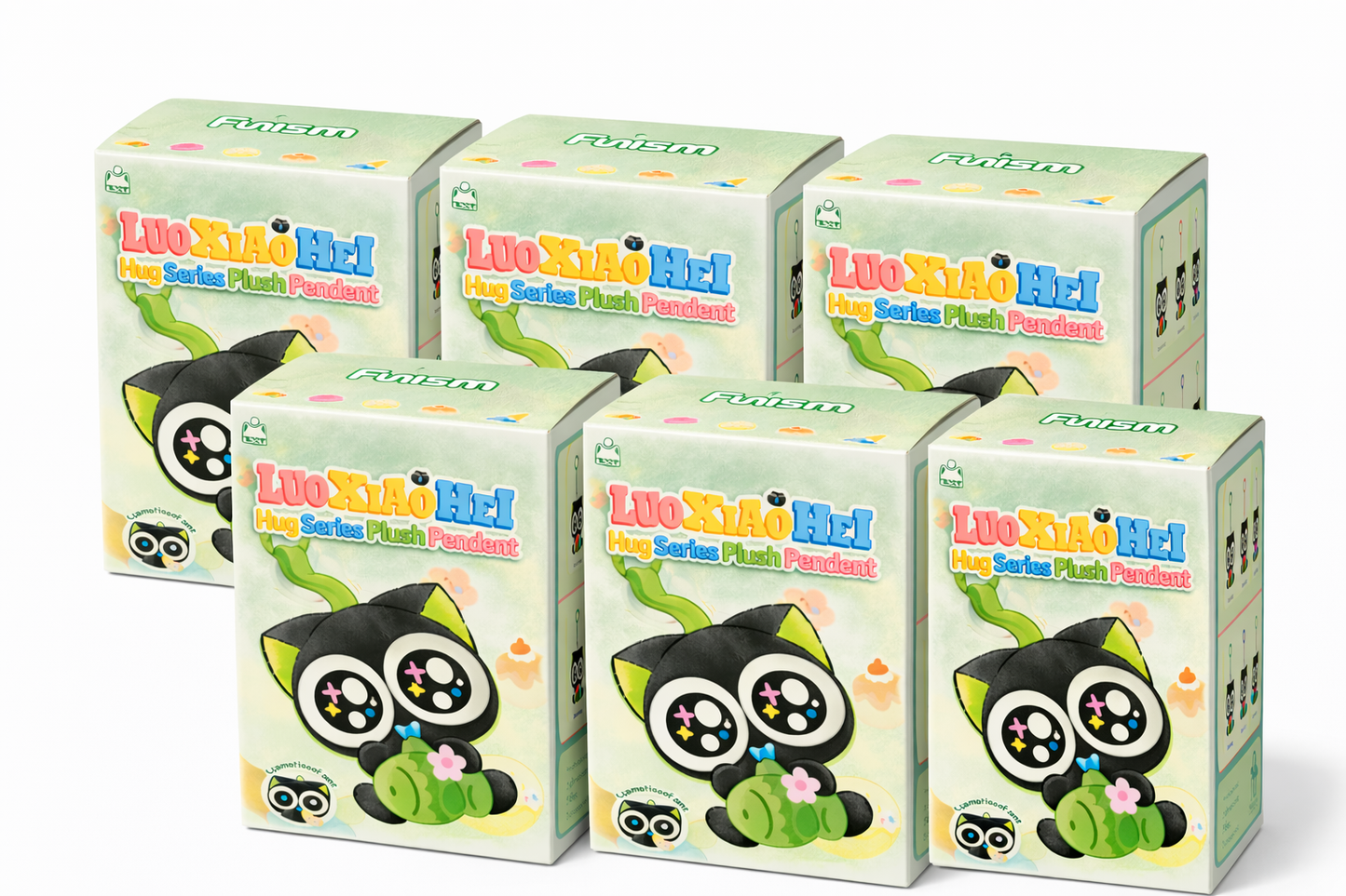 [In Stock]FUNISM Luo Xiaohei Hug Series Plush Pendant Blind Box