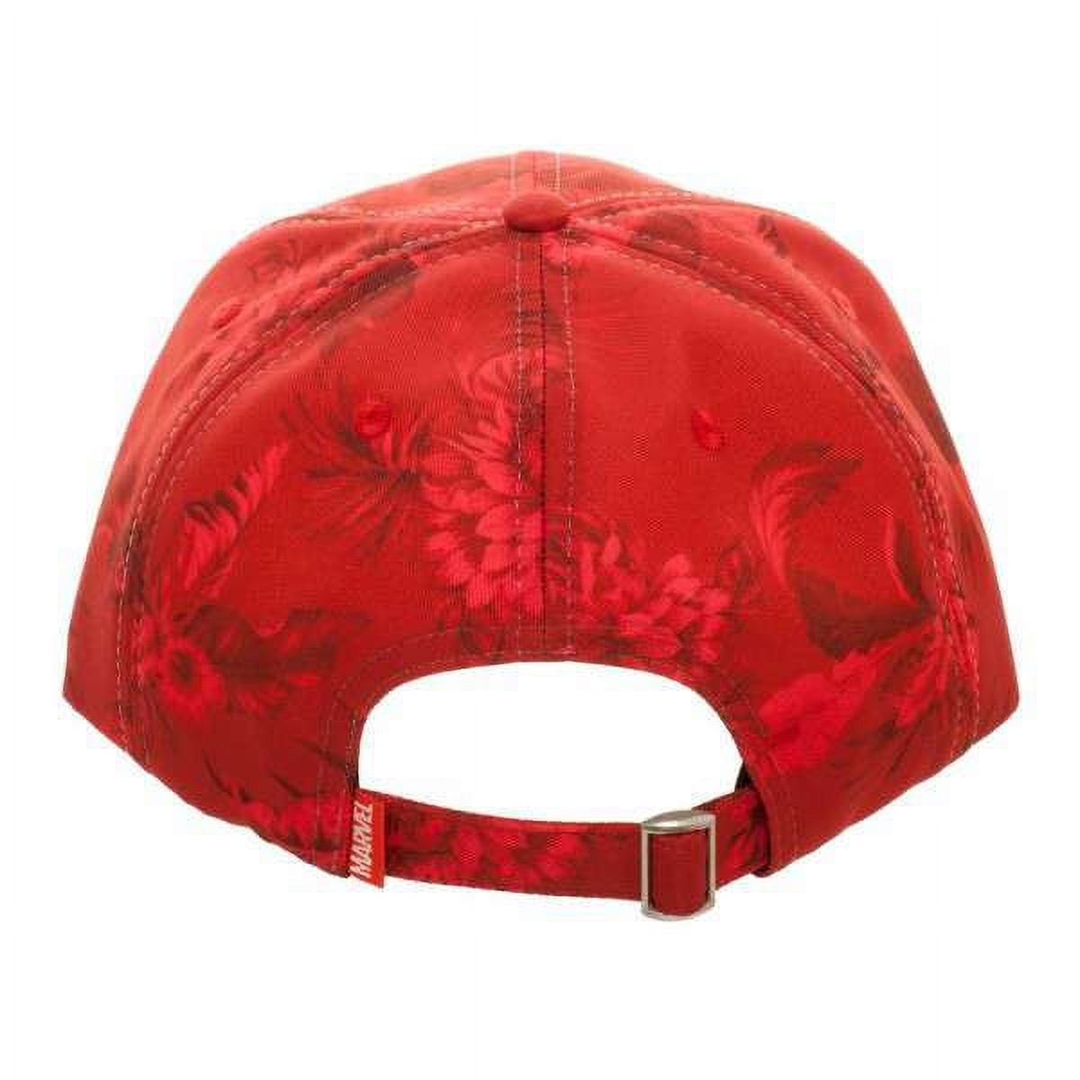 Marvel Guardians of The Galaxy Floral Slouch Snapback Cap Apparel Adjustable Baseball Hat
