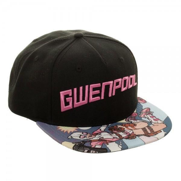Gwenpool Snapback Hat Adjustable Baseball Cap Flat Bill