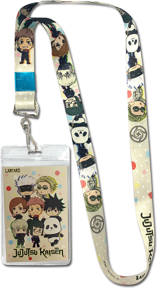 Lanyard Neck Strap Keychain ID Badge Holder - Jujutsu Kaisen - SD Group 01