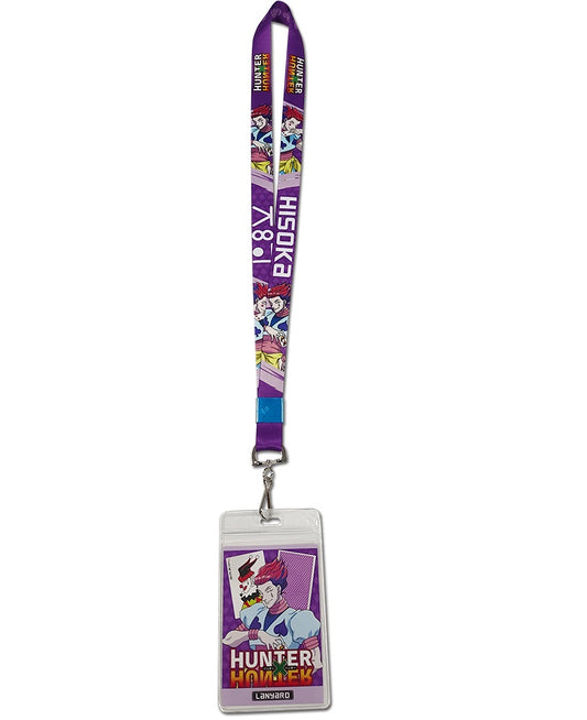 Lanyard Neck Strap Keychain ID Badge Holder - Hunter x Hunter Hisoka