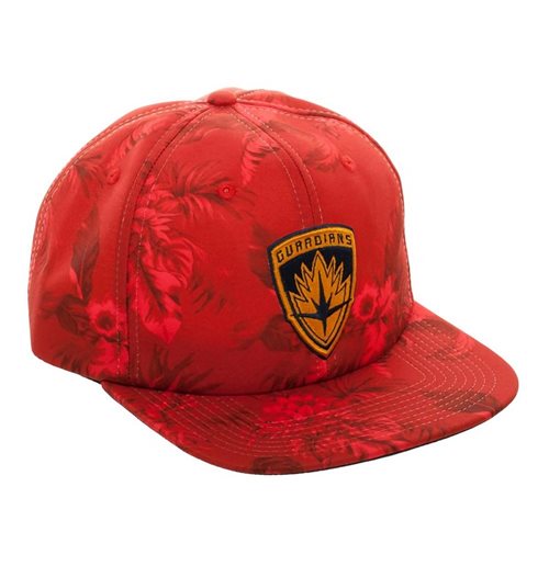 Marvel Guardians of The Galaxy Floral Slouch Snapback Cap Apparel Adjustable Baseball Hat