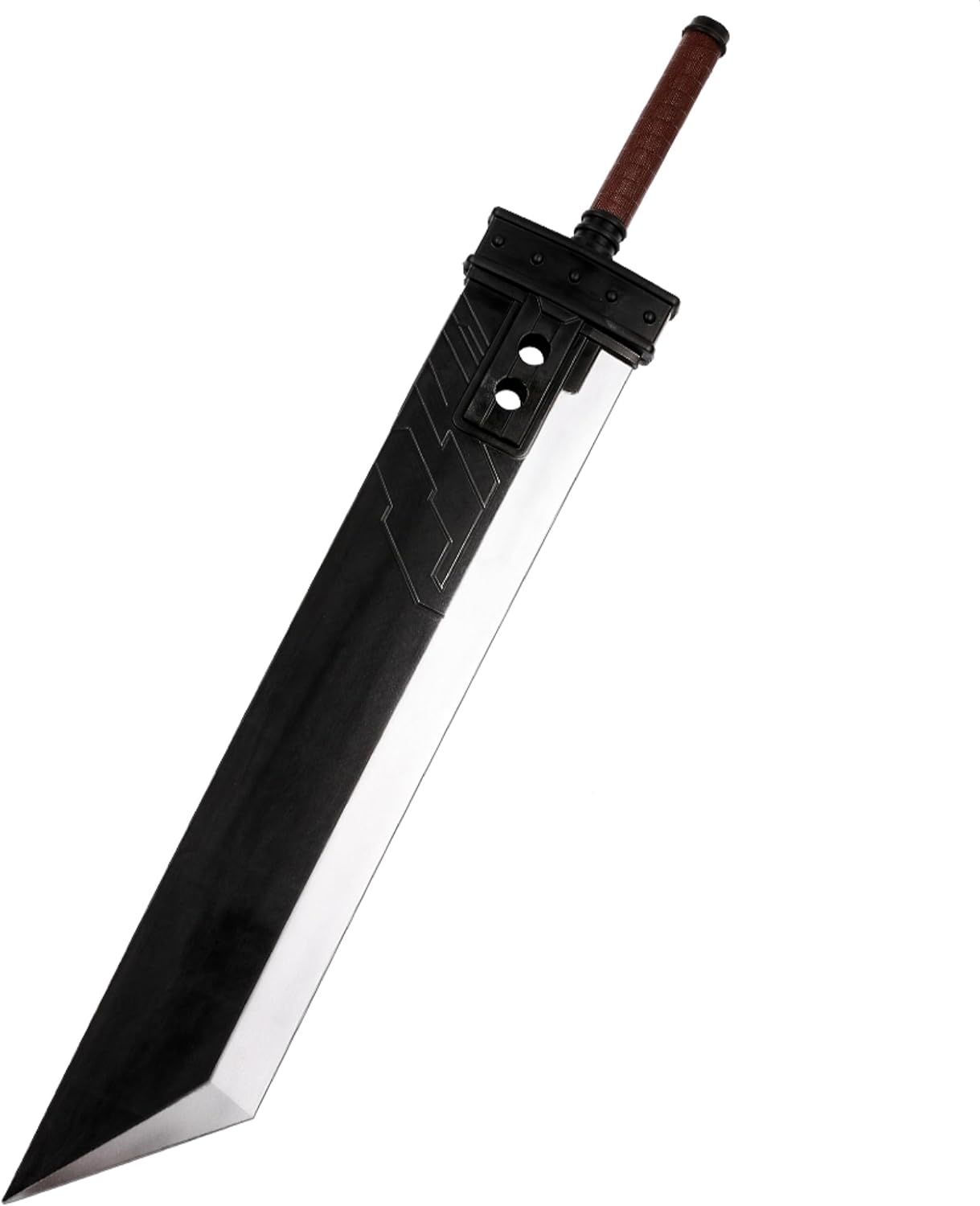 Cloud And Final Fantasy 7 VII Blade Buster Foam Sword (Red-Handle) Anime Cosplay Costume Prop Replica Weapon