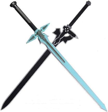 Sword Art Online Kirigaya Kazuto Replica Weapon SAO Kiritos Dark Repulser Foam Sword One Hand for Cosplay Costume, Props, Gift, Collections