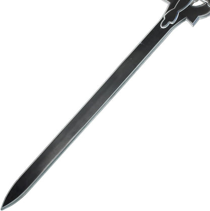 Sword Art Online Kirigaya Kazuto Replica Weapon SAO Kiritos Elucidator Foam Sword One Hand for Cosplay Costume, Props, Gift, Collections