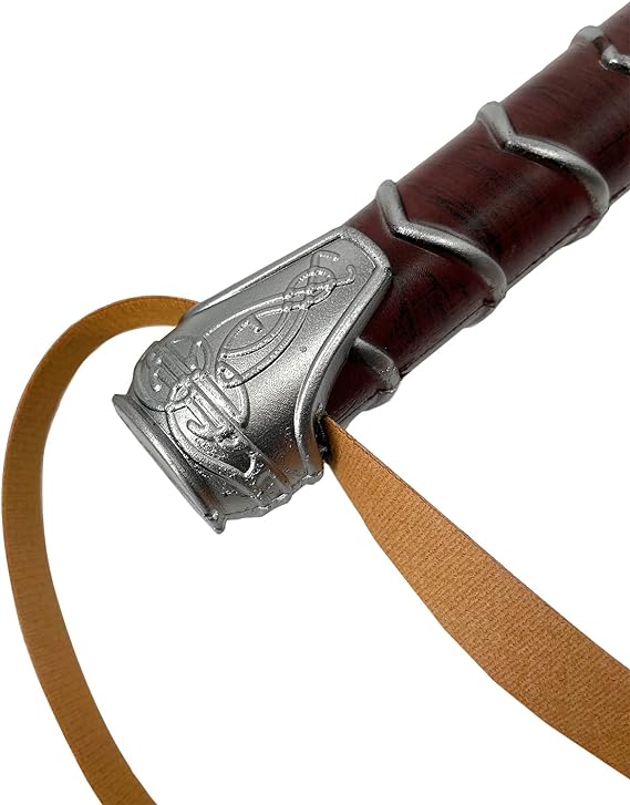 Jane Foster Female Thor - Prop Cosplay Thunder Hammer Mjolnir Crack, PU Foam Axe Thoss Hammer Costume Weapon Birthdays Gifts