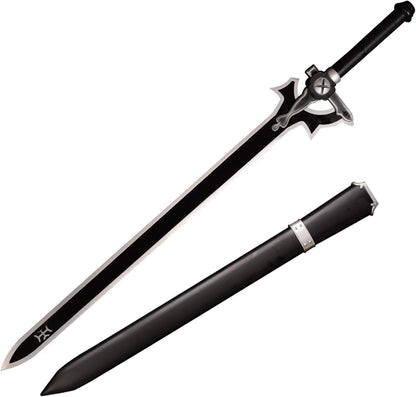 Sword Art Online Kirigaya Kazuto Replica Weapon SAO Kiritos Elucidator Handmade Metal Sword Cosplay Costume Props Gift Collections