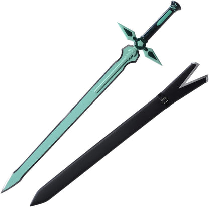 Sword Art Online Kirigaya Kazuto Replica Weapon SAO Kiritos Dark Repulser Handmade Metal Sword Cosplay Costume Props Gift Collections
