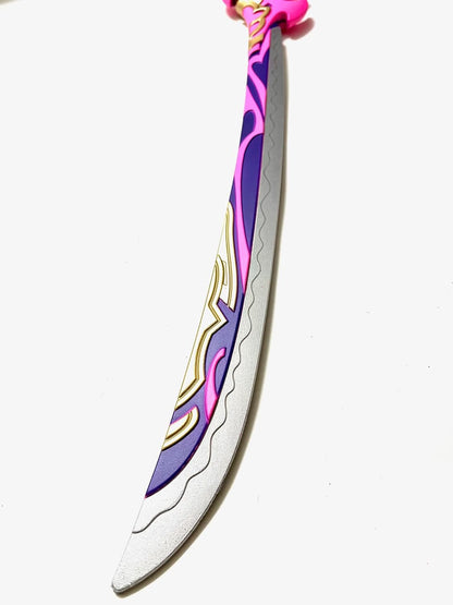 Halloween Prop Fantasy Genshin Impact Mistsplitter Reforged Cosplay Foam Swords, Scepter Blade Costume Birthday Gifts