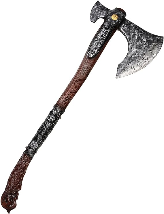 God of War Leviathan Battle Viking Axe Cosplay Props Weapon Gifts