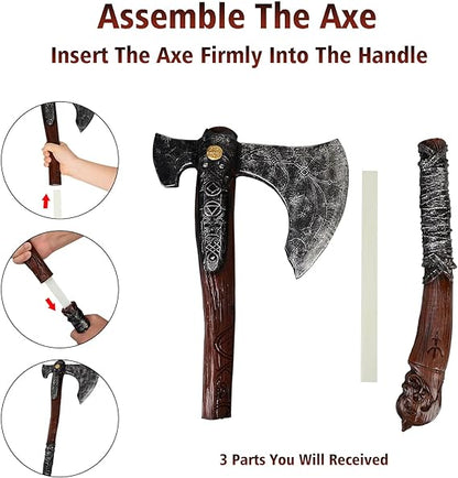 God of War Leviathan Battle Viking Axe Cosplay Props Weapon Gifts