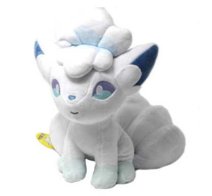 Pokemon Vulpix White 10" Stuffed Animal Plush Cute Hugging Doll Soft Toy Gifts for Kids