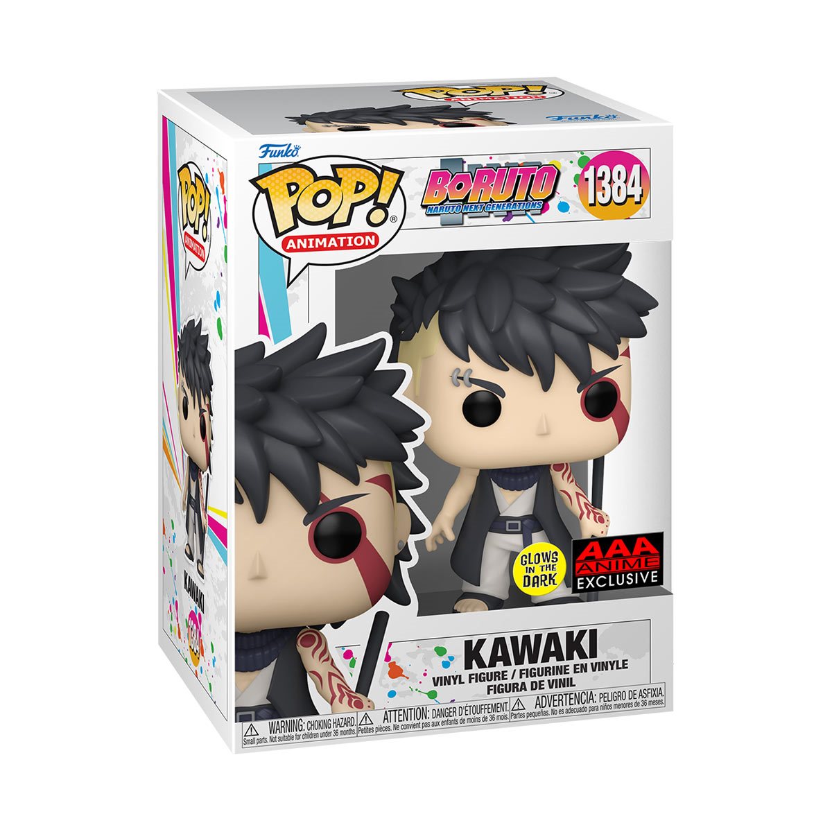 Funko Pop! - Boruto: Naruto Next Generations Kawaki Prologue Glow-in-the-Dark #1384