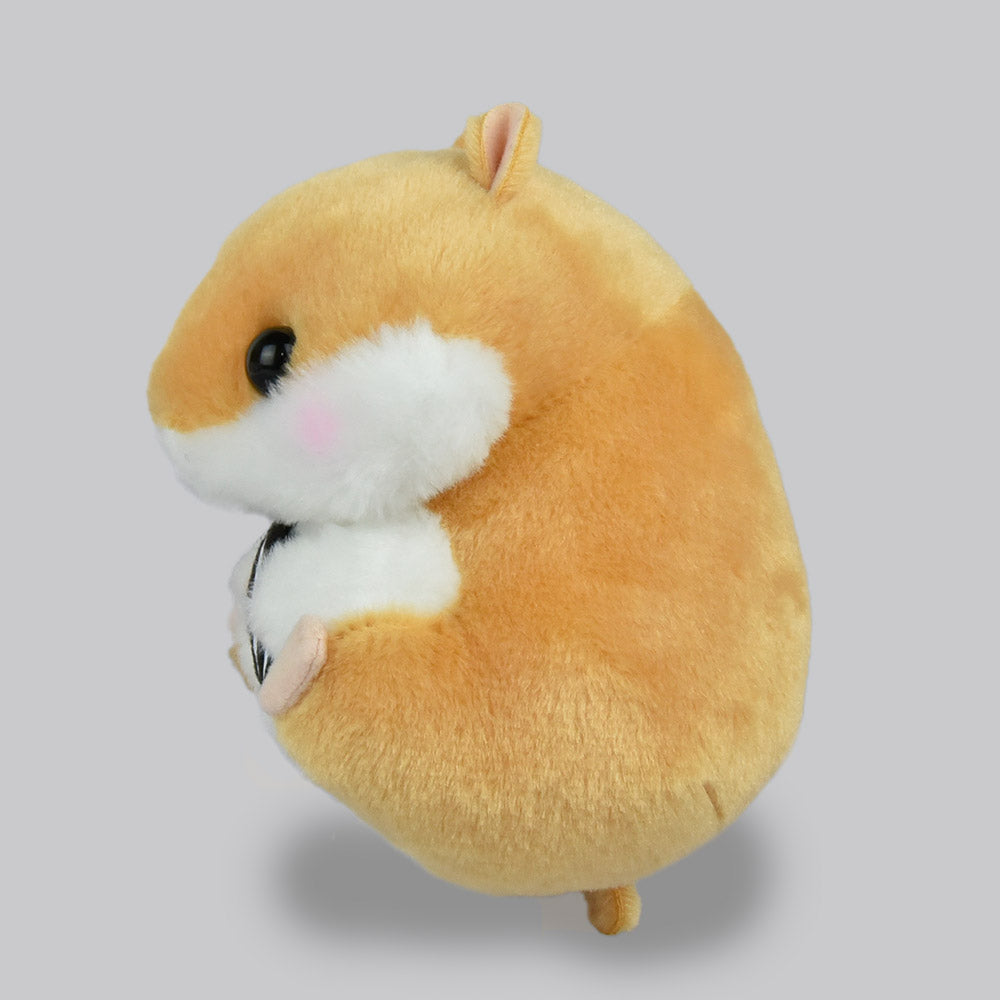 Amuse Hamster Coron 6" Inch Brushy Adorable Plush Stuffed Hammy, Ultra-Soft Toy Kawaii for Kids Boys Girls