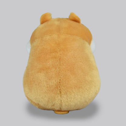 Amuse Hamster Coron 6" Inch Brushy Adorable Plush Stuffed Hammy, Ultra-Soft Toy Kawaii for Kids Boys Girls