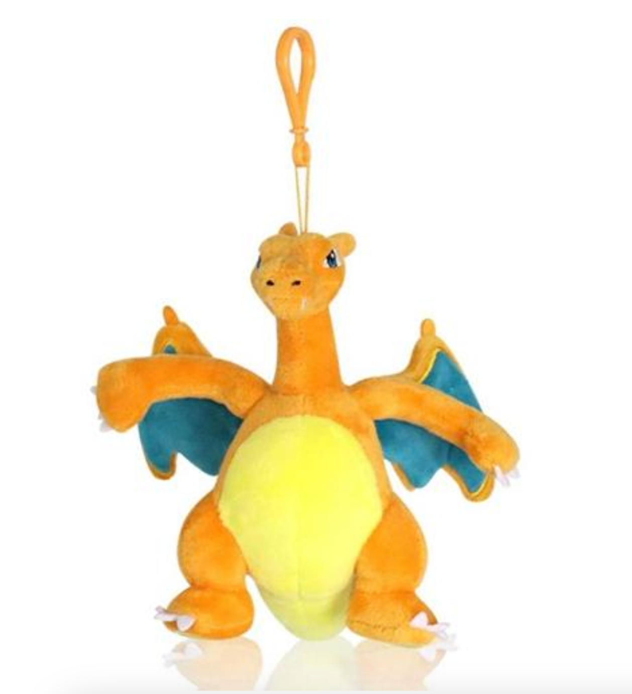 Pokemon Charizard 6" Plush Keychain Keyring Backpack Hanger