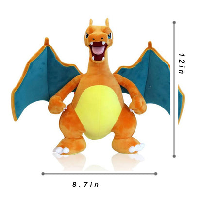 Pokemon Charizard 12" Soft Plush Toy Stuffed Animal Gift for Kids