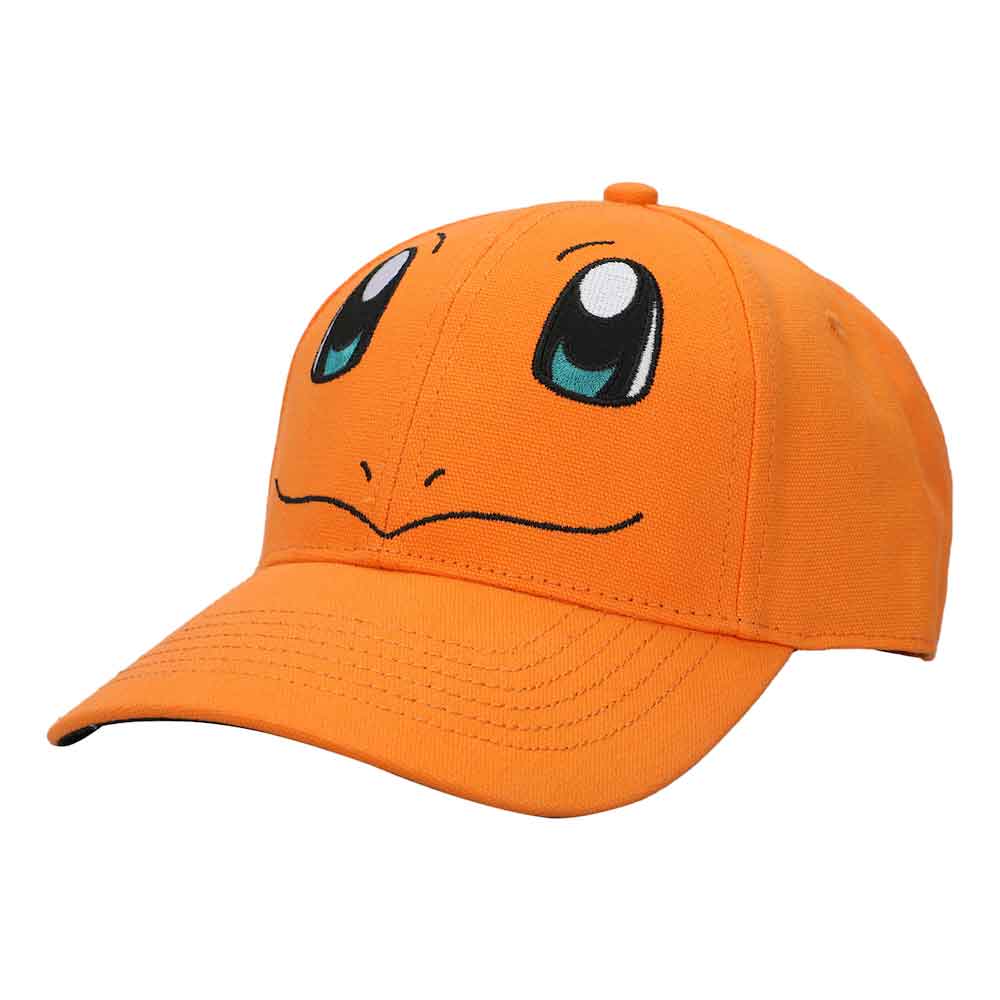 Pokemon Charmander Big Face Embroidered Hat Cap