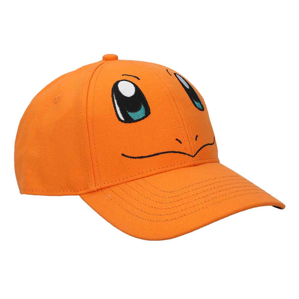 Pokemon Charmander Big Face Embroidered Hat Cap
