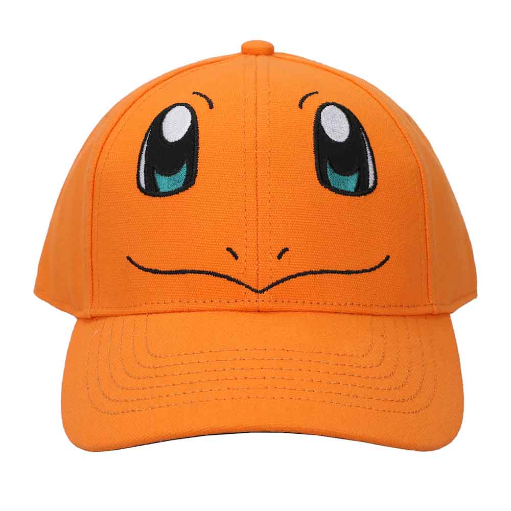 Pokemon Charmander Big Face Embroidered Hat Cap