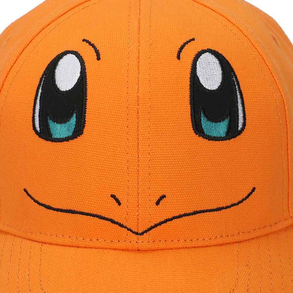 Pokemon Charmander Big Face Embroidered Hat Cap