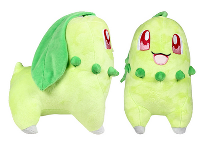 Pokemon Chikorita 10" Plush Toy Stuffed Animal Doll for Collectible Gift